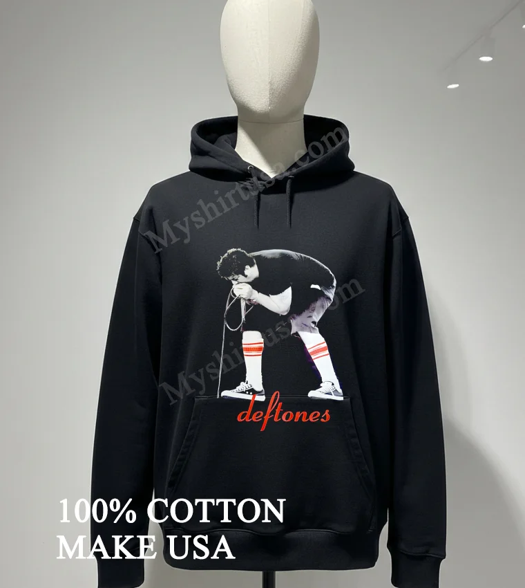 Deftones Chino Moreno Performing On Stage Red Typography funny america t-shirts - hoodie-shirt Deftones Chino Moreno Performing On Stage Red Typography Shirt Hoodie Shirt