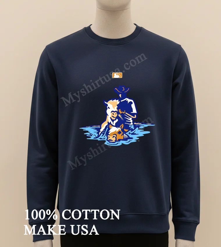 Delmarva Alternate Identity Honors Nearby Horse Island Shirt Long Sleve Shirt