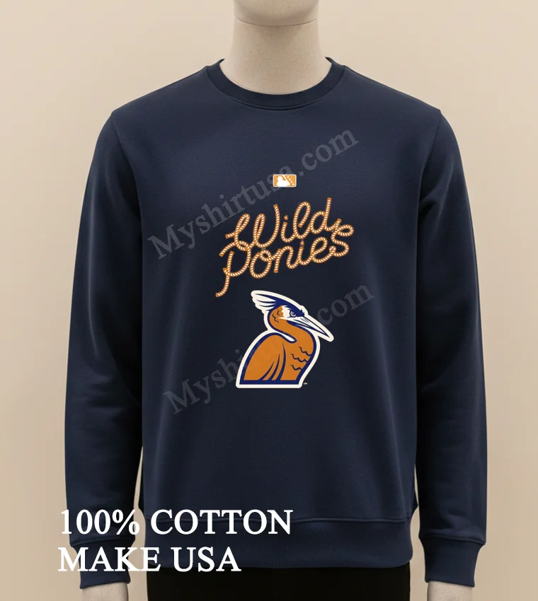 Delmarva Alternate Wild Ponies Shirt Long Sleve Shirt