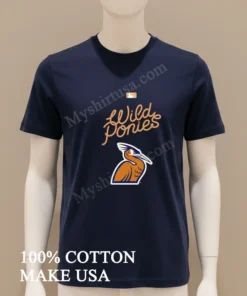 Delmarva Alternate Wild Ponies funny america t-shirts