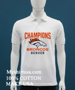 Denver Broncos Afc Champions Shirt