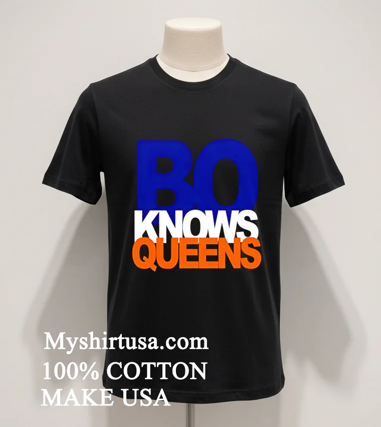 Denver Broncos Bo Knows Queens Shirt Balck Shirt