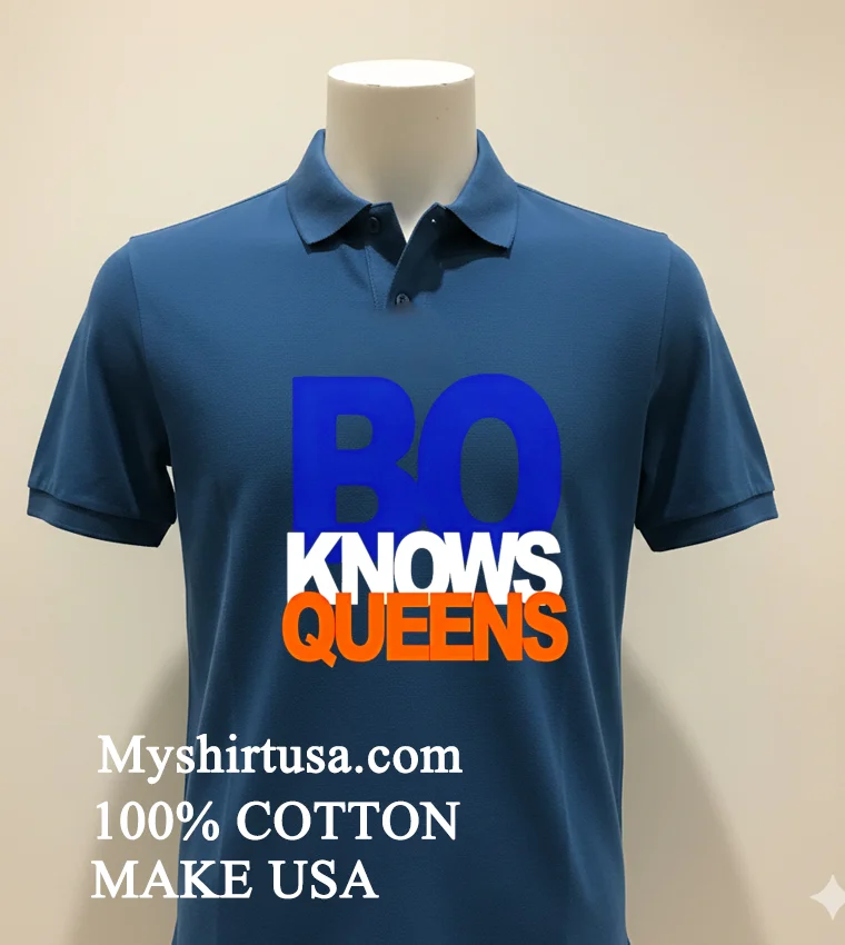 Denver Broncos Bo Knows Queens Shirt - navy-shirt Denver Broncos Bo Knows Queens Shirt Navy Shirt 1