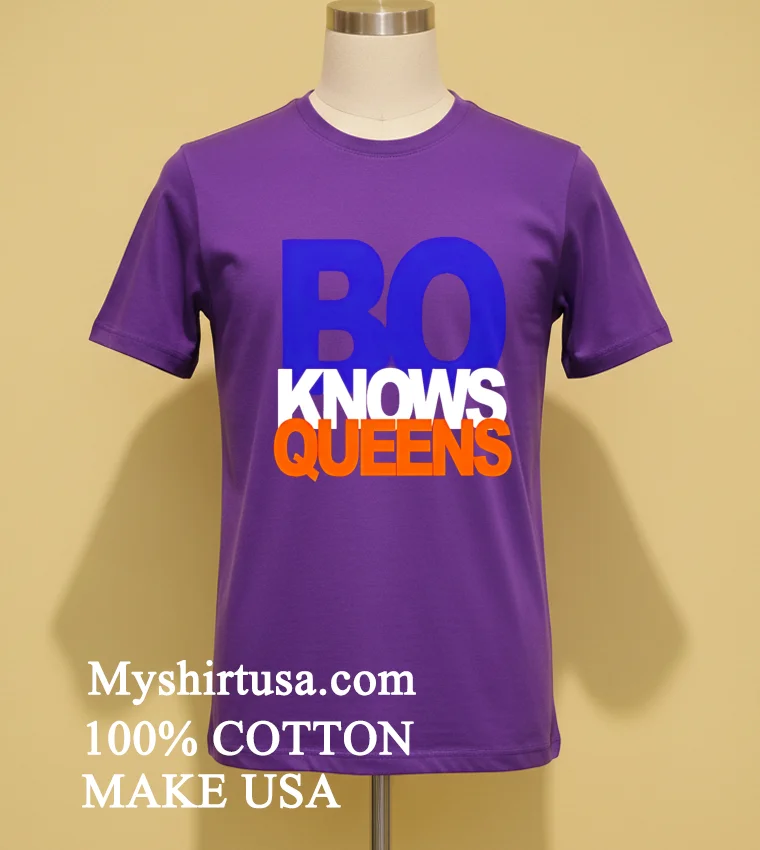 Denver Broncos Bo Knows Queens Shirt Purple Shirt