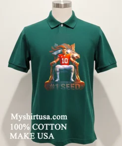 Denver Broncos Bo Nix No.1 Seed Afc Shirt