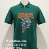 Denver Broncos Skeleton Number 18 Lightning Shirt Green Shirt