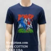 Denver Broncos Skeleton Running With Blue Horse Shirt Navy Shirt