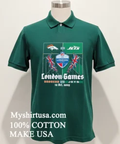 Denver Broncos Vs New York Jets 2025 London Nfl International Games new t-shirt