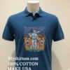 Detroit Baseball Tigers Graphic Skeleton Shirt Navy Shirt 2
