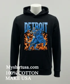 Detroit Football Lions Graphic Skeleton new t-shirt