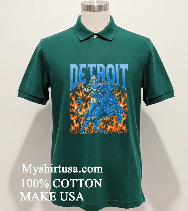 Detroit Football Lions Graphic Skeleton new t-shirt - green-shirt Detroit Football Lions Graphic Skeleton Shirt Green Shirt