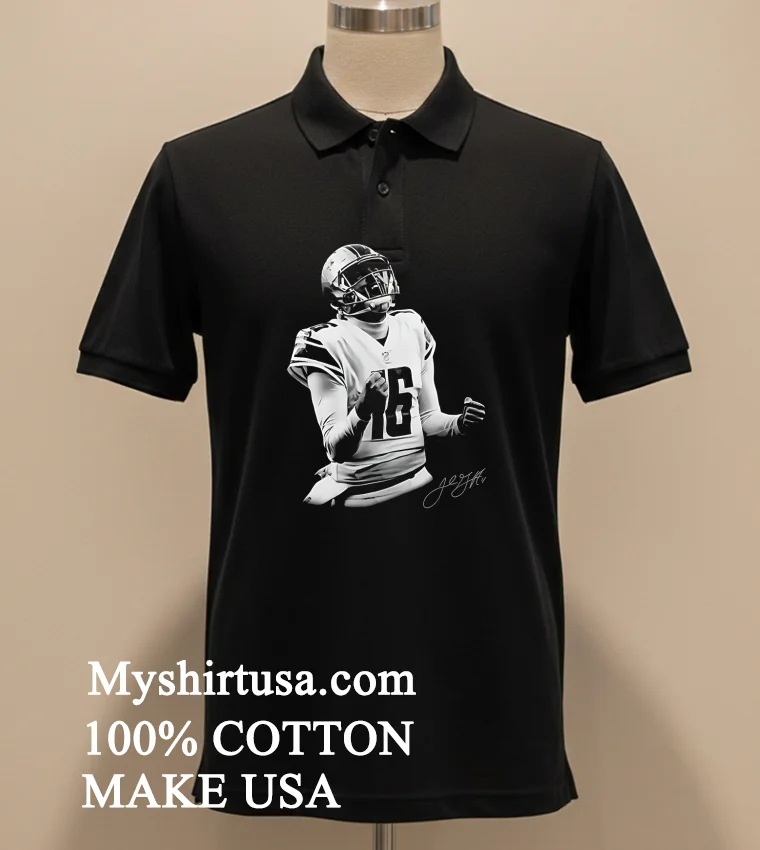 Detroit Lions Jared Goff Quarterback Mvp Player Signature Shirt - balck-shirt Detroit Lions Jared Goff Quarterback Mvp Player Signature Shirt Balck Shirt 2