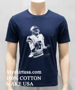 Detroit Lions Jared Goff Quarterback Mvp Player Signature Shirt