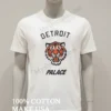 Detroit Palace Tiger Face Logo Shirt White T Shirt