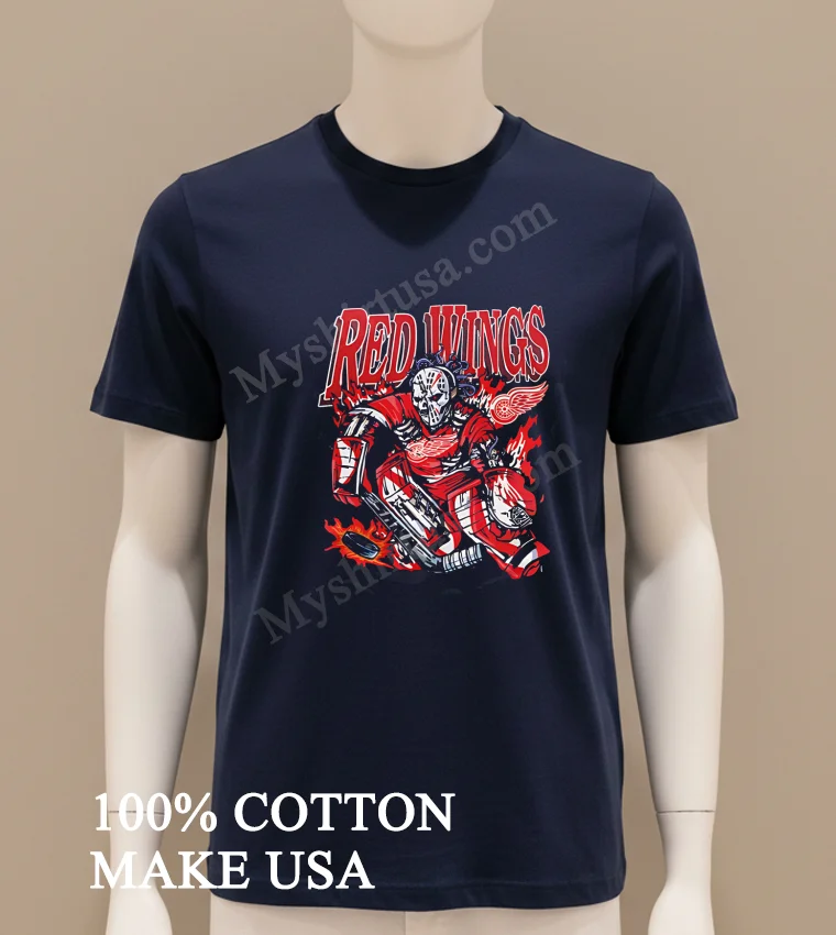 Detroit Red Wings X Sana Night 2025 funny america t-shirts - navy-shirt Detroit Red Wings X Sana Night 2025 Shirt Navy Shirt