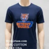 Detroit Tigers Logo Vintage Shirt Navy Shirt