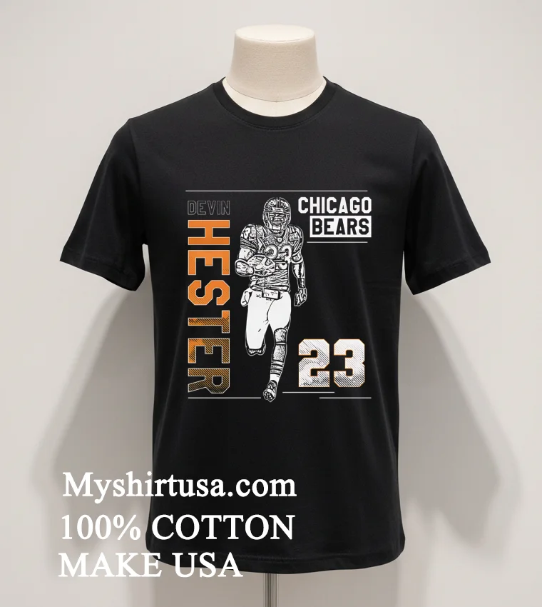 Devin Hester Chicago Bears Football 23 Retro Shirt Balck Shirt