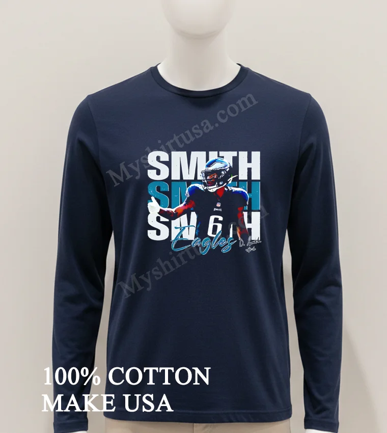 Devonta Smith 6 Philadelphia Eagles Football Players Super Bowl 2025 Shirt Hoodie Shirt