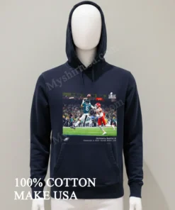 Devonta Smith Black Philadelphia Eagles Nfl Flash Features Super Bowl Lix Champions funny america t-shirts