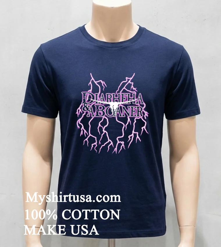 Diarheha & A Boaner American Lightning Shirt - navy-shirt Diarheha A Boaner American Lightning Shirt Navy Shirt