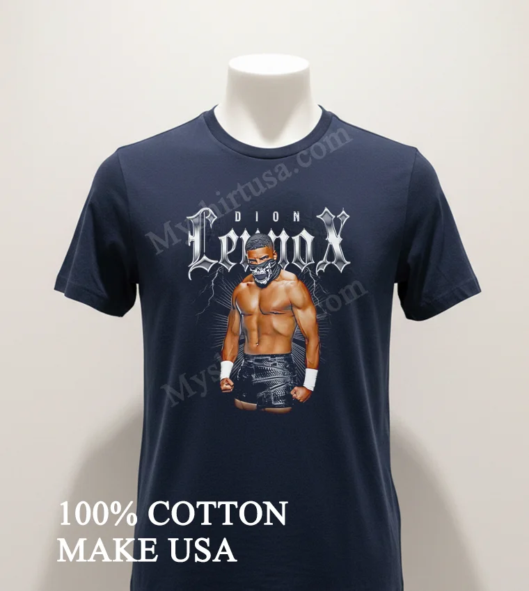 Dion Lennox Wwe Nxt Skull Mask Muscle Wrestling Shirt Navy Shirt 1