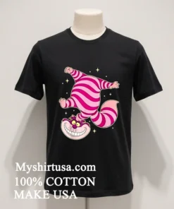 Disney Alice In Wonderland Cheshire Cat Cute Shirt