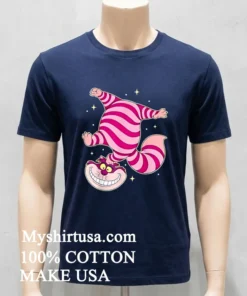 Disney Alice In Wonderland Cheshire Cat Cute Shirt