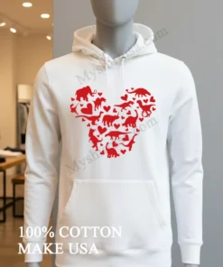 Disney Head Love Prehistoric Animals Heart funny america t-shirts