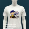 Dodgers Champion Snoopy And Charlie Brown Shirt White T Shirt 1