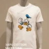 Donald Duck Angry Sailor Punch Mascot Cartoon Graphic Shirt White T Shirt