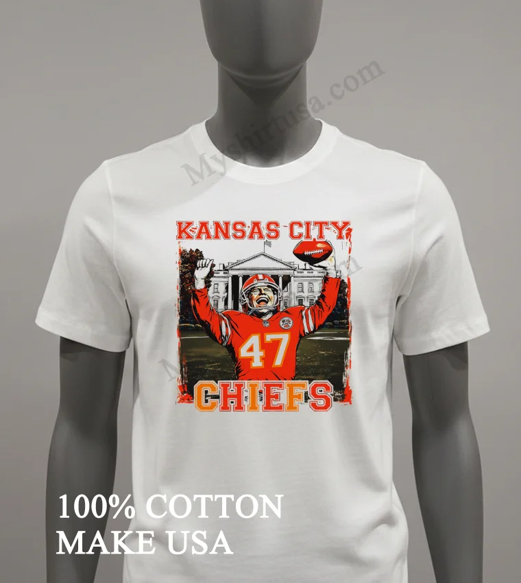 Donald Trump Kansas City Chiefs Football Funny Vintage Shirt White T Shirt 2