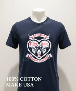Don T Forget To Kiss Your Graphic Designer Skulls Heart Pen Nib funny america t-shirts