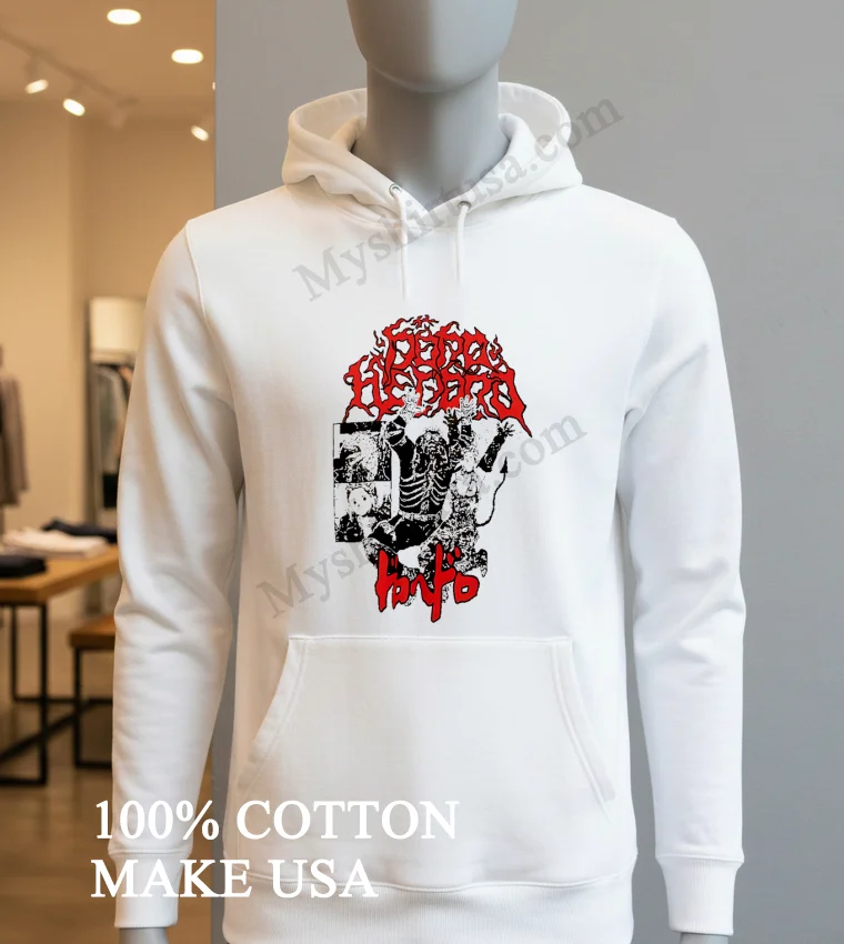 Dorohedoro Manga Characters With Red Japanese Katakana Graphic Shirt Hoodie Shirt