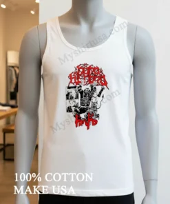 Dorohedoro Manga Characters With Red Japanese Katakana Graphic funny america t-shirts