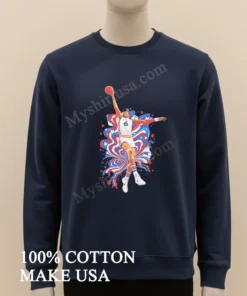 Dr. J Julius Erving Philadelphia 76Ers Basketball funny america t-shirts