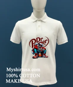 Dr Pepper Santa Skeleton Christmas Shirt