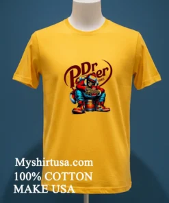 Dr Pepper Santa Skeleton Christmas Shirt