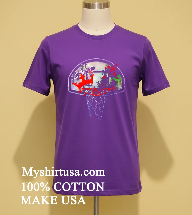 Draftkings X Sue Tsai Artist Series Shirt Purple Shirt