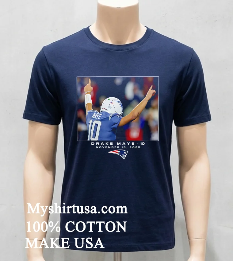 Drake Maye Black New England Patriots Nfl Flash Features Week 11 Shirt Navy Shirt