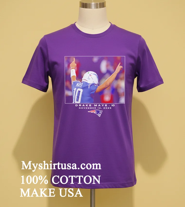 Drake Maye Black New England Patriots Nfl Flash Features Week 11 Shirt Purple Shirt