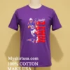 Drake Maye New England Patriots Football Player Shirt Purple Shirt