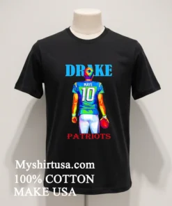 Drake Maye Pop Art Shirt