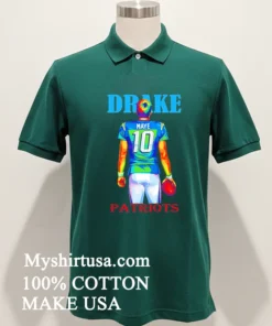 Drake Maye Pop Art Shirt