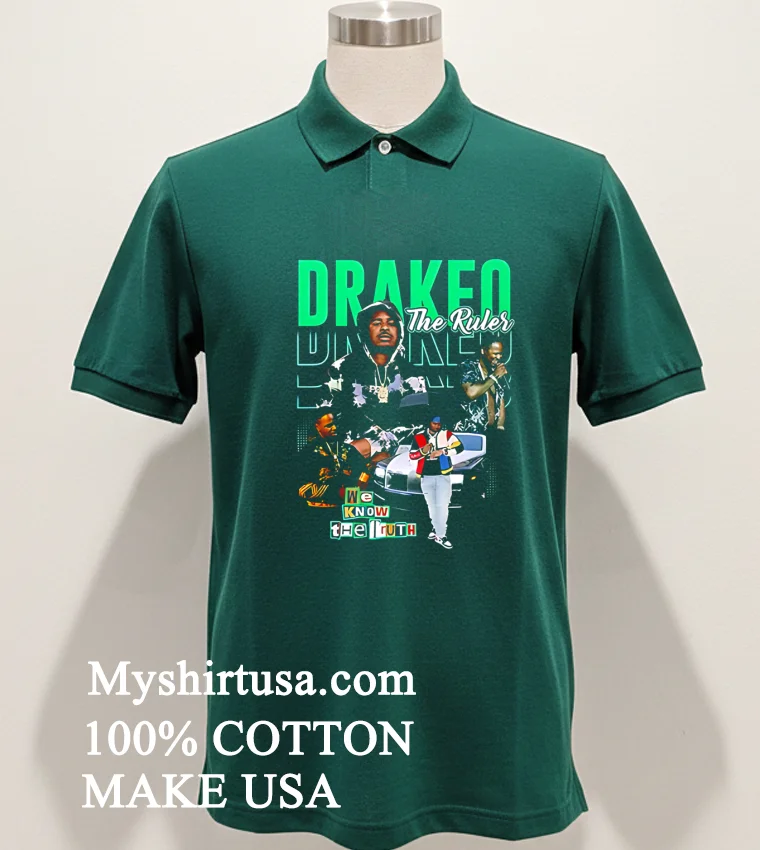 Drakeo The Ruler Proudly Wear Your Tribute To A Rap Legend Shirt Green Shirt