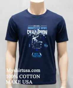 Drew Mcintyre Undisputed Wwe Championship Black Shirt