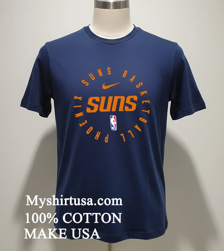 Dri Fit Phoenix Suns new t-shirt - navy-shirt Dri Fit Phoenix Suns Shirt Navy Shirt 1