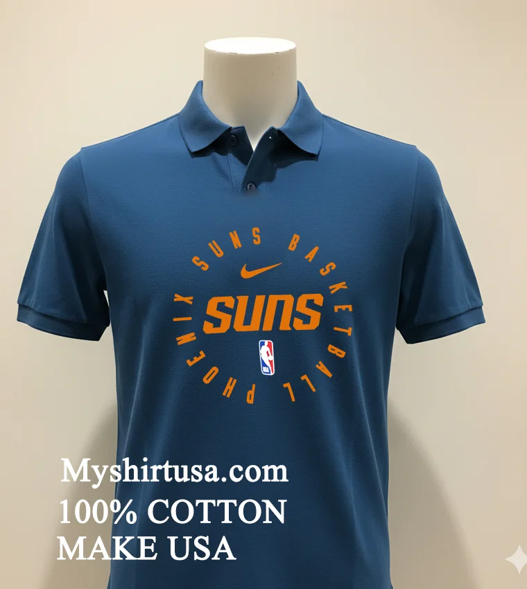 Dri Fit Phoenix Suns new t-shirt - navy-shirt Dri Fit Phoenix Suns Shirt Navy Shirt 2