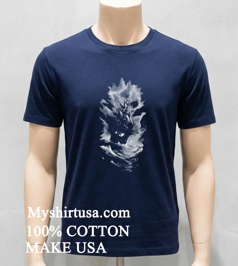 Driven By The Storm Shirt - navy-shirt Driven By The Storm Shirt Navy Shirt