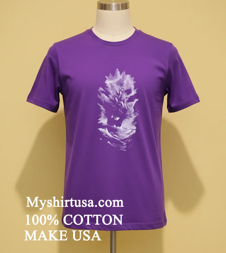 Driven By The Storm Shirt - purple-shirt Driven By The Storm Shirt Purple Shirt