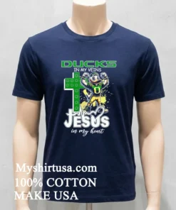 Ducks In My Veins Jesus In My Heart Mascot 2025 Shirt